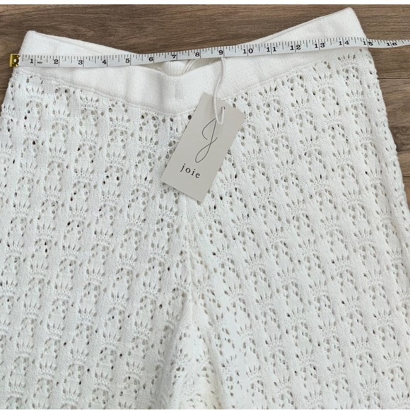 Joie 2 Pc Set Crochet Wide Leg Pants And Tank Top - Picture 10 of 11